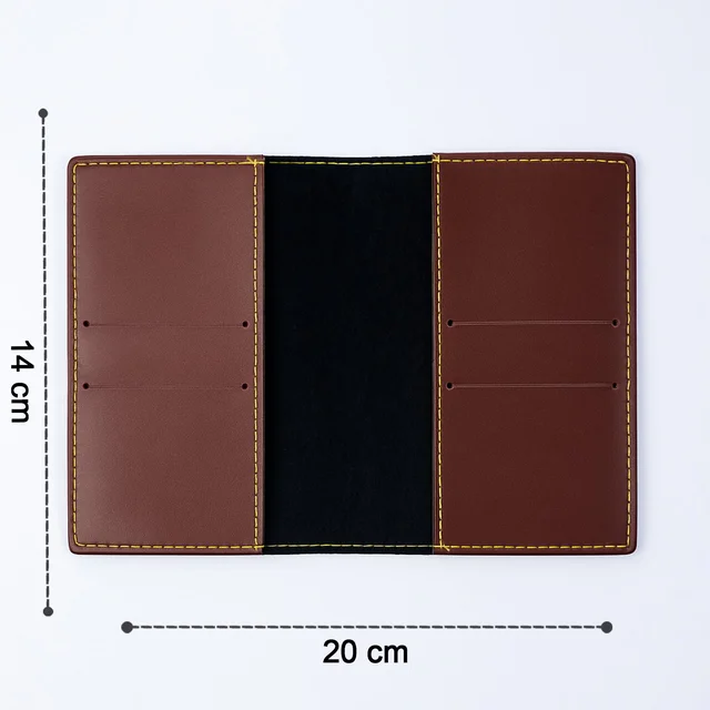 PU Leather Card Holder – Slim, Multipurpose Travel Wallet