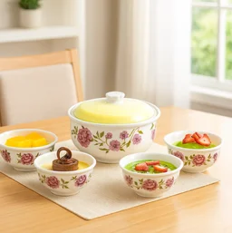 Pudding Cutlery Set – Elegant 5-Pc for Dessert Serving | storenzo
