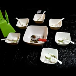 Pudding Serving Set – 13 Pc Cutlery for Desserts | Storenzo