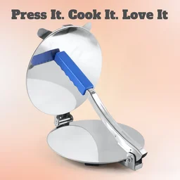 Puri Press Maker – Stainless Steel with Non-Slip Handle | Styleva
