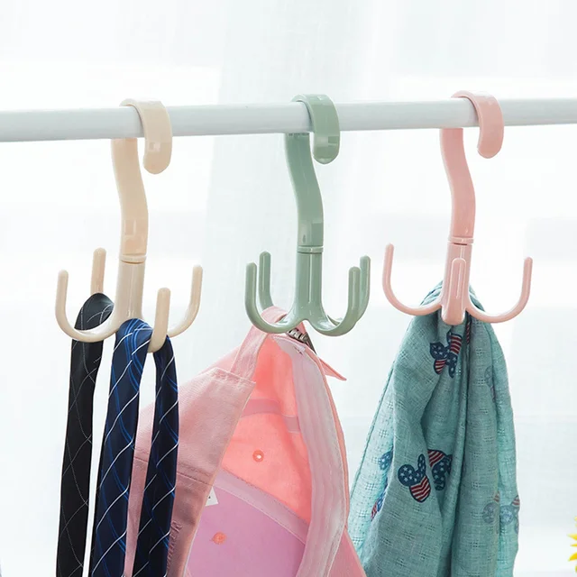 Purse Hanger Hook – 360° Rotatable 4-Claw Organizer | GlimmerHome