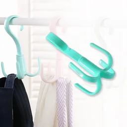 Purse Hanger Hook – 360° Rotatable 4-Claw Organizer | GlimmerHome