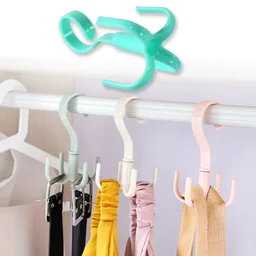 Purse Hanger Hook – 360° Rotatable 4-Claw Organizer | GlimmerHome