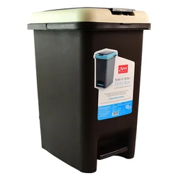 Push N Pedal Plastic Dustbin – 10L Capacity, Hands-Free Hygiene