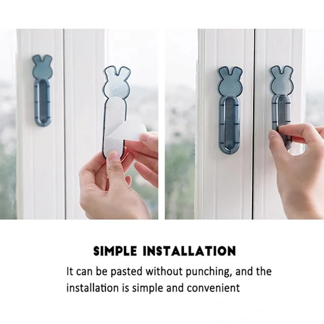 Push Pull Helper Door Handles – Easy Self-Stick Installation, 2 Pack