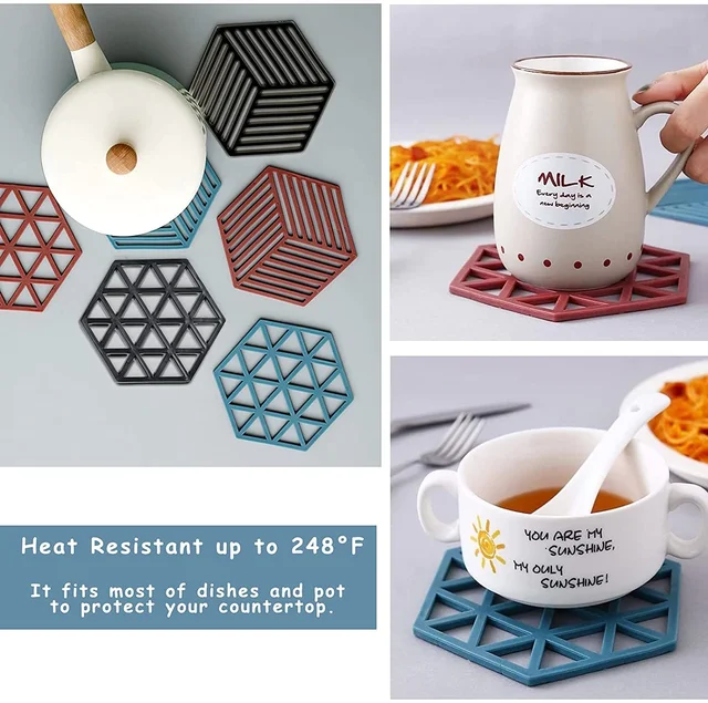 PVC Tea Coaster – Heat Resistant, Non-Slip Mat | Dish Verse