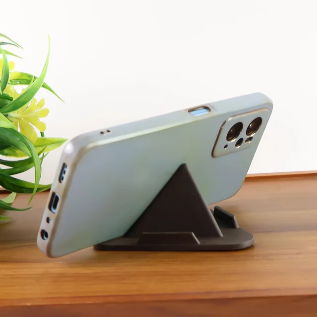 Pyramid Brown Mobile Stand – Adjustable 3-Angle Phone Holder