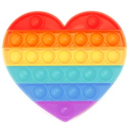 Rainbow Colored Fidget Toy – Stress Relief for Kids & Adults