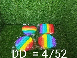 Rainbow Colored Fidget Toy – Stress Relief for Kids & Adults