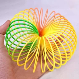 Rainbow Slinky Toy – Classic Fidget & Stress Relief | Little Learners