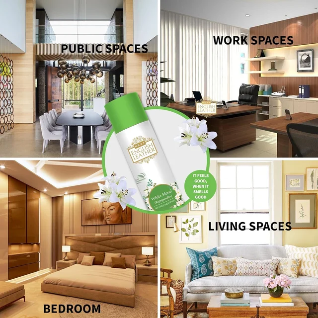 Rajnigandha Air Freshener Spray – Long-lasting White Floral Fragrance