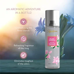 Rajnigandha Floral Room & Car Freshener – Long-lasting & Eco-friendly