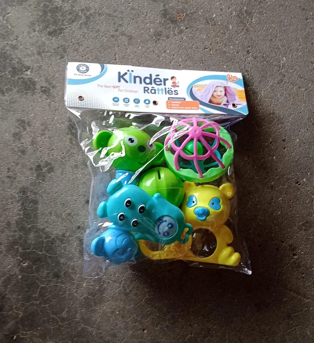 Rattles Baby Toy Set – 5 Pcs Engaging Fun | Aditi