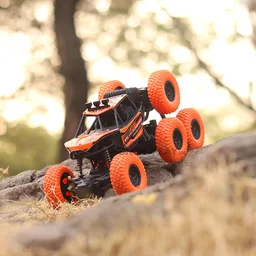 RC Off-Road Car – 8-Wheel Rock Climber for Kids | Spark Tots