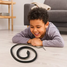 Realistic Rubber Snake Toy – Flexible & Lifelike Prank Fun