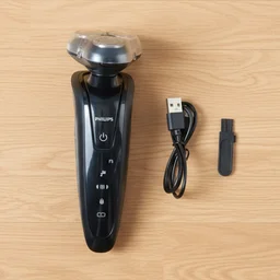 Rechargeable Electric Rotary Shaver – Precise 3D Floating Head
