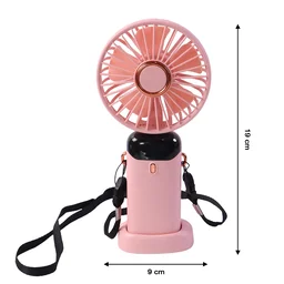 Rechargeable Handheld Fan – Portable Personal Cooling with Digital Display