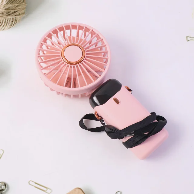 Rechargeable Handheld Fan – Portable Personal Cooling with Digital Display