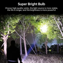 Rechargeable LED Flashlight – Portable 7-LED COB Torch | PHOBIA