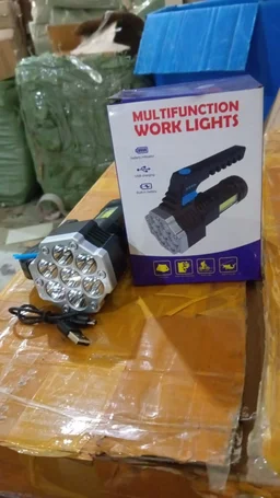 Rechargeable LED Flashlight – Portable 7-LED COB Torch | PHOBIA