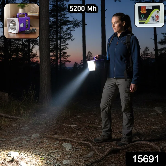 Rechargeable LED Laser Torch – High Power Long Range Emergency Light