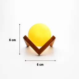 Rechargeable LED Moon Lamp – Soothing Ambient Light for Home