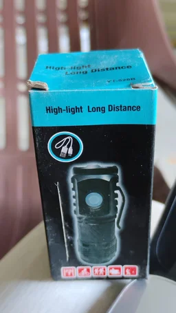 Rechargeable LED Torch – 5 Modes, Waterproof | Indo Glow