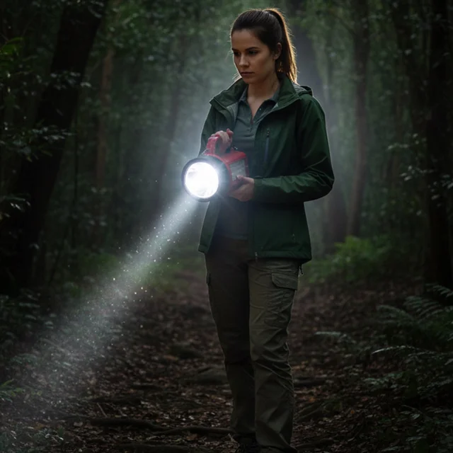 Rechargeable LED Torch – High Power & Emergency Light Panel