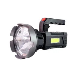 Rechargeable USB LED Hand Torch – Dual Light & Durable