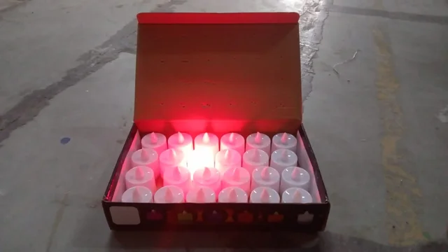 Red LED Tealights – Flameless & Smokeless for Diwali Decor | Styleva