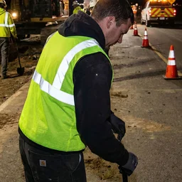 Reflective Safety Jacket – Hi-Vis Workwear for Safety | Velvet Wheels