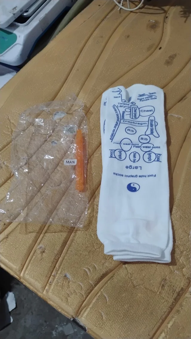 Reflexology Acupressure Socks Set – Targeted Foot Massage & Relaxation