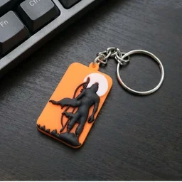 Religious Lord Ram Keychain – Spiritual Accessory for Keys and Bags