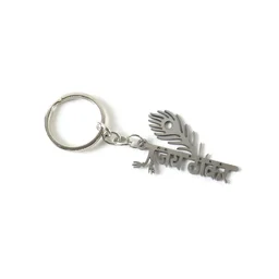Religious Peepal Leaf Keychain – Durable Metal for Daily Inspiration