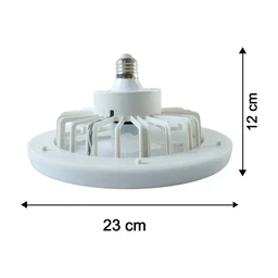 Remote Control Ceiling Fan with Light, E27 Socket LED Lamp Fan for Home (1 Set)