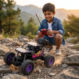 Remote Control Rock Crawler – Off-Road Adventure Toy for Kids