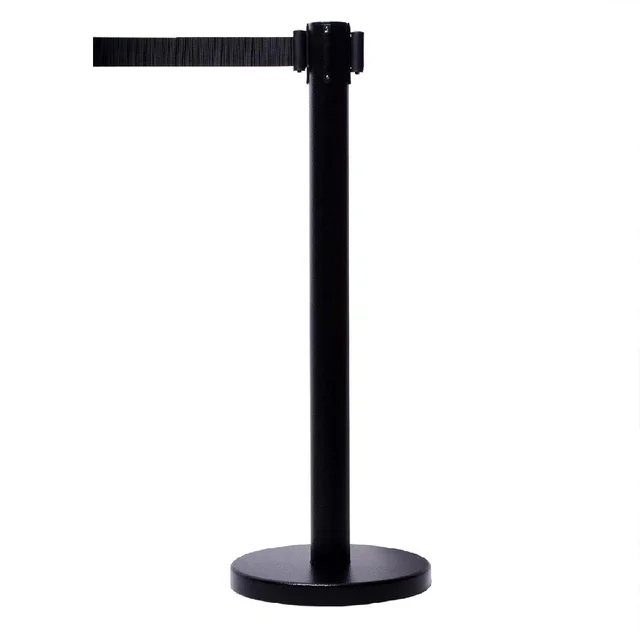 Retractable Belt Crowd Control Pole – Heavy Duty with Sturdy Base