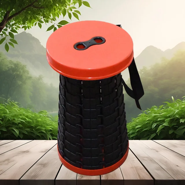 Retractable Folding Stool – Portable, Lightweight & Compact | Trekola
