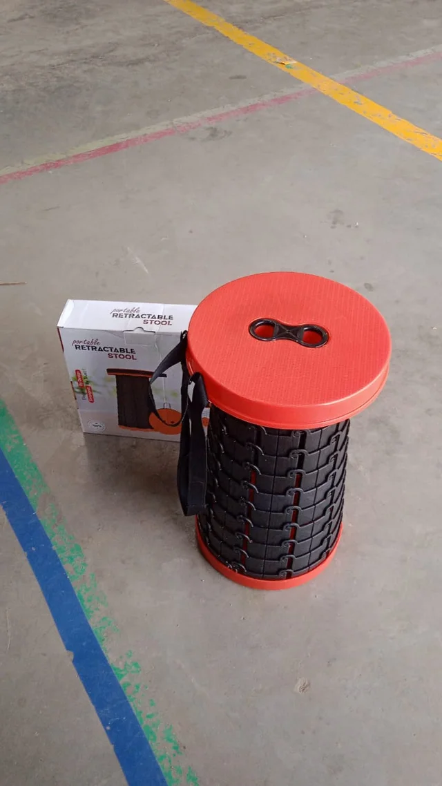 Retractable Folding Stool – Portable, Lightweight & Compact | Trekola