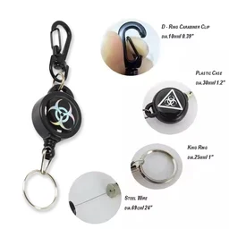 Retractable Key Chain – Anti-Lost Steel Wire Reel | Velvet Wheels