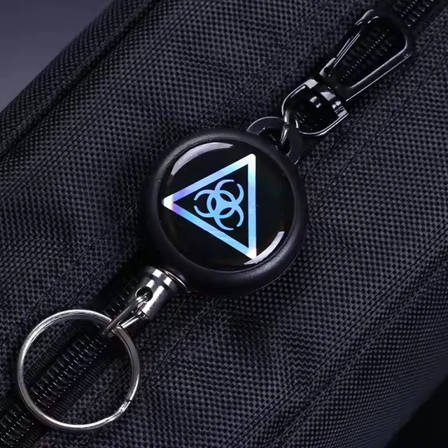 Retractable Key Chain – Anti-Lost Steel Wire Reel | Velvet Wheels