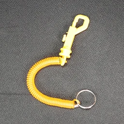 Retractable Keychain – Durable Coiled Key Holder with Carabiner