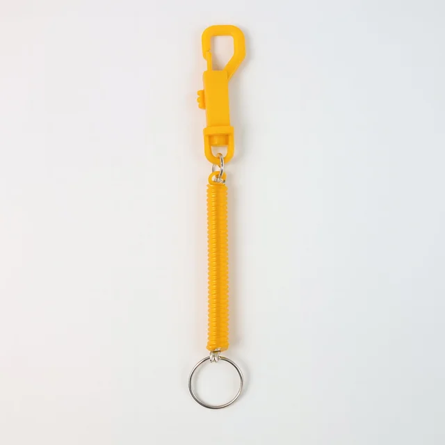 Retractable Keychain – Durable Coiled Key Holder with Carabiner