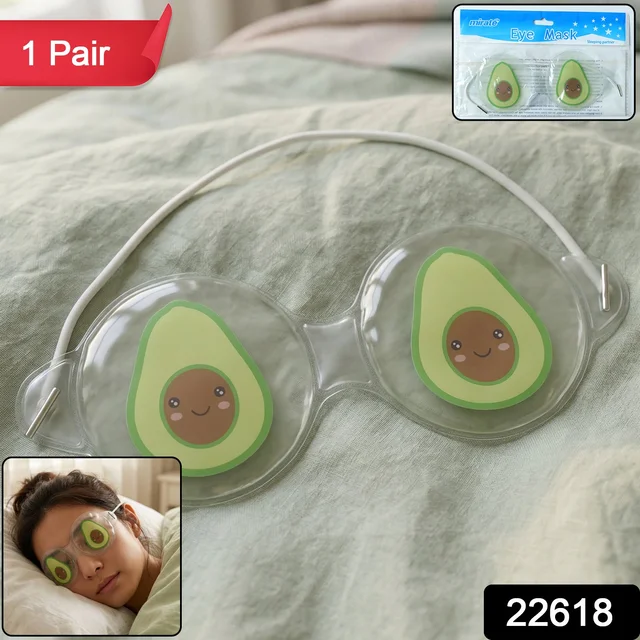 Reusable Eye Cooling Gel Mask – Stress Relief & Dark Circles Care