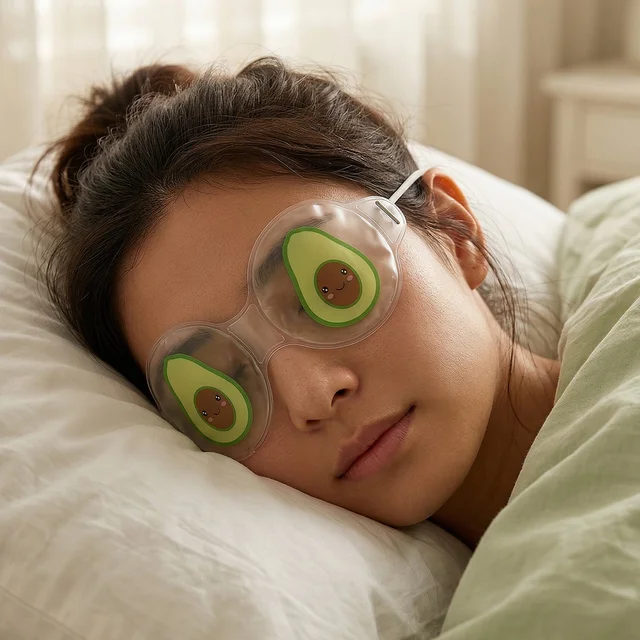 Reusable Eye Cooling Gel Mask – Stress Relief & Dark Circles Care