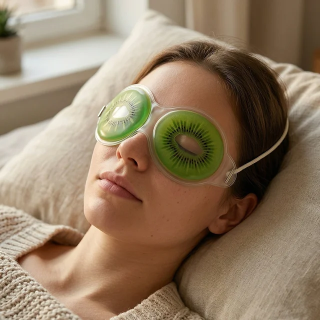 Reusable Eye Cooling Gel Mask – Stress Relief & Dark Circles Care