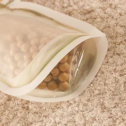 Reusable Food Storage Pouch – Airtight Mason Jar Zipper 150ml | Organivo