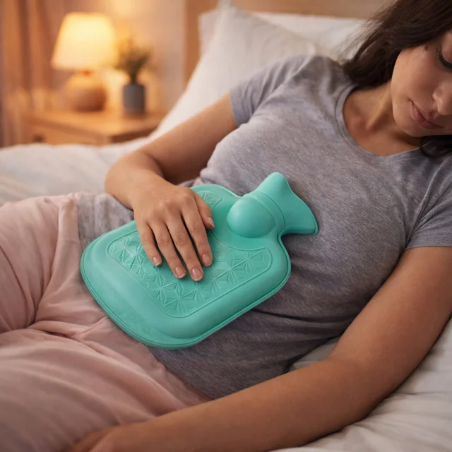 Reusable Hot Water Heating Bag – Leak-Proof Pain Relief Comfort