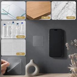 Reusable Nano Adhesive Gel Pad – Strong & Washable Surface Holder