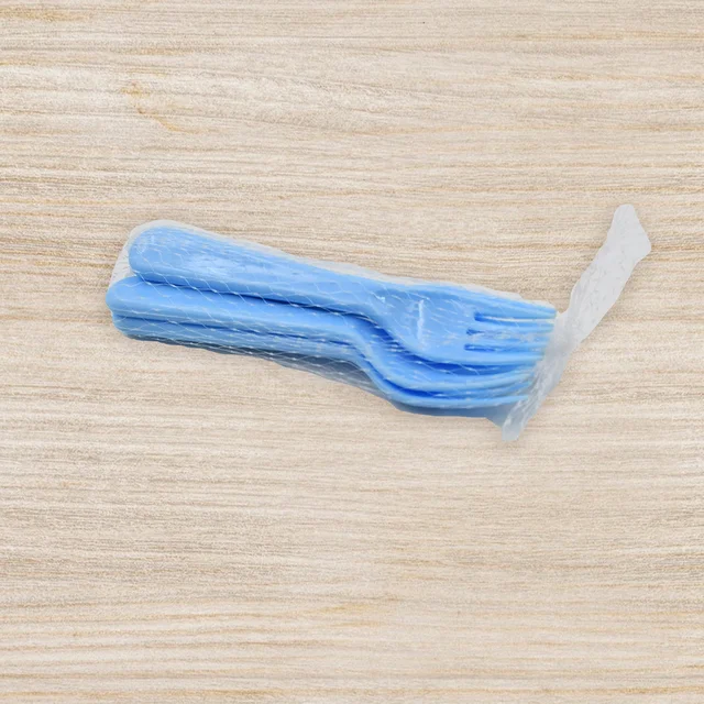 Reusable Plastic Forks – 5-Piece Heavy Duty Set | Serve Stellar